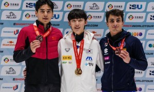 中国短道速滑队锁定米兰冬奥会满额参赛资格