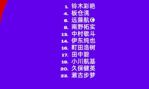 国足VS日本首发：曹永竞搭档韦世豪 张玉宁替补待命