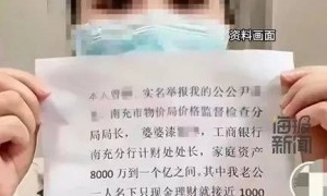 女子举报公婆有近亿资产，官方通报