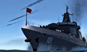 055贴脸核航母让美国网友破防,真没想打你才会离这么近